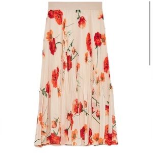 Aritzia Wilfred Floral Skirt